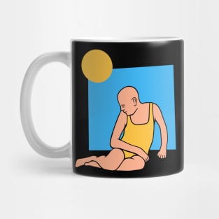 Adorno on the Beach - Philosophy Mug